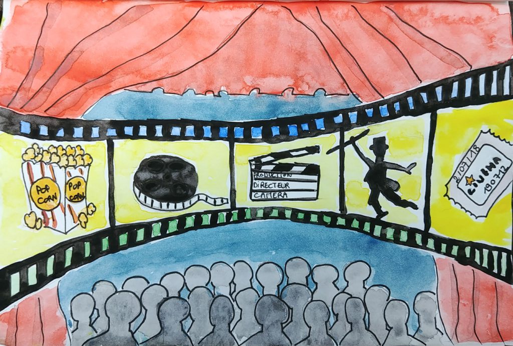 Défi croquis Dessiner Le cinéma - Objectif dessin