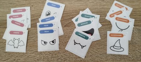 Jeu de cartes Halloween